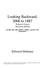 Tapa de Looking backward, 2000 to 1887