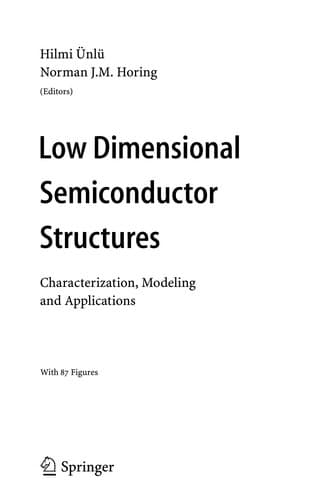 Tapa de Low Dimensional Semiconductor Structures