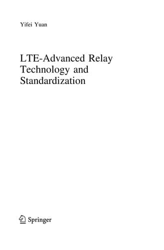 Tapa de LTE-Advanced Relay Technology and Standardization