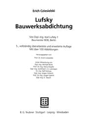 Tapa de Lufsky Bauwerksabdichtung