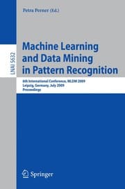 Tapa de Machine Learning and Data Mining in Pattern Recognition