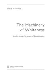 Tapa de The machinery of whiteness