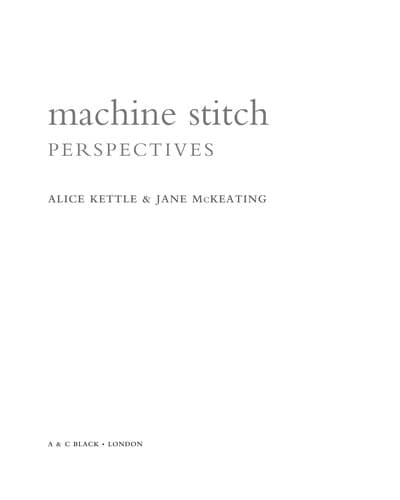 Tapa de Machine stitch