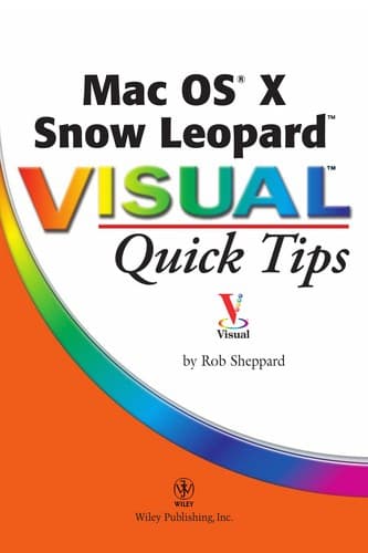 Tapa de Mac OS X Snow Leopard Visual Quick Tips