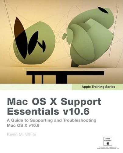 Tapa de Mac OS X support essentials v10.6