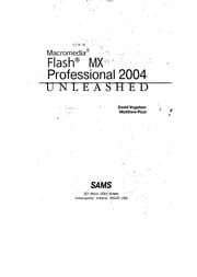 Tapa de Macromedia Flash MX Professional 2004 unleashed