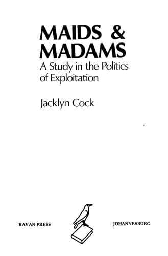 Tapa de Maids & madams