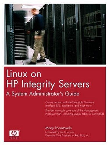 Tapa de Linux on HP Integrity Servers