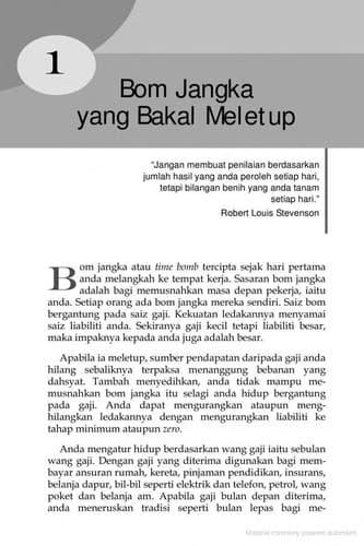 Tapa de Makan gaji tetapi kaya