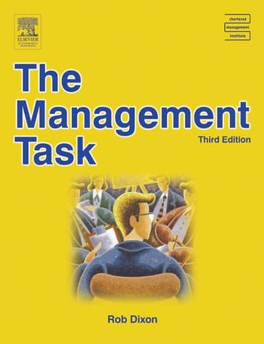 Tapa de The management task
