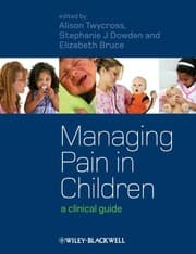 Tapa de Managing Pain in Children
