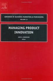Tapa de Managing product innovation