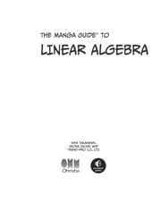 Tapa de The Manga Guide to Linear Algebra