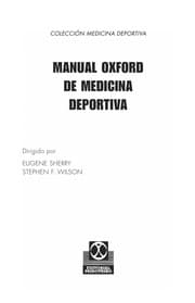 Tapa de Manual oxford de medicina deportiva