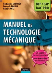 Tapa de Manuel de technologie me canique