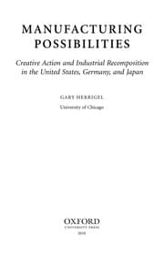 Tapa de Manufacturing possibilities