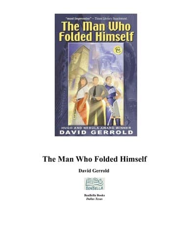 Tapa de The Man Who Folded Himself (Spectra)