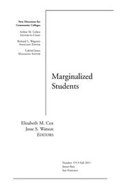 Tapa de Marginalized students