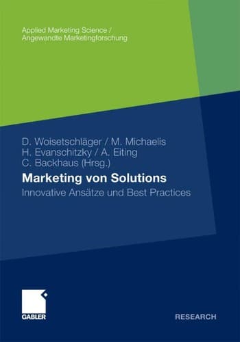 Tapa de Marketing von Solutions