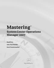 Tapa de Mastering System center operations manager 2007