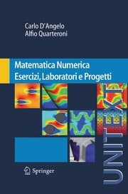 Tapa de Matematica Numerica Esercizi, Laboratori e Progetti