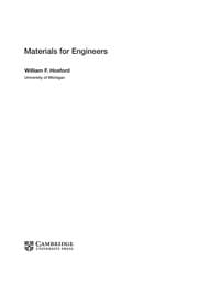 Tapa de Materials for engineers