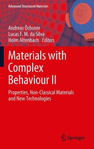 Tapa de Materials with Complex Behaviour II