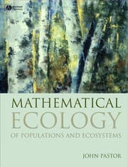 Tapa de Mathematical ecology of populations and ecosystems