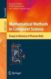 Tapa de Mathematical Methods in Computer Science