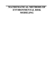 Tapa de Mathematical Methods of Environmental Risk Modeling
