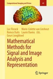 Tapa de Mathematical Methods for Signal and Image Analysis and Representation