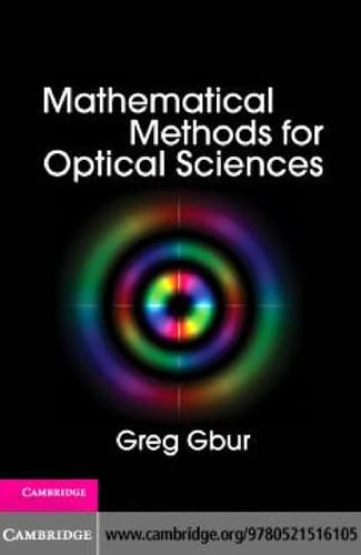 Tapa de Mathematical methods for optical physics and engineering