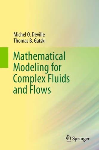 Tapa de Mathematical Modeling for Complex Fluids and Flows