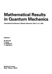 Tapa de Mathematical Results in Quantum Mechanics