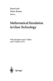 Tapa de Mathematical Simulation in Glass Technology