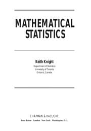 Tapa de Mathematical statistics