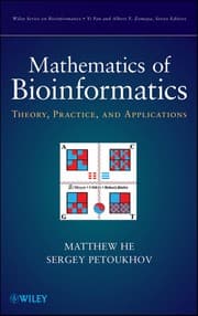 Tapa de Mathematics of bioinformatics