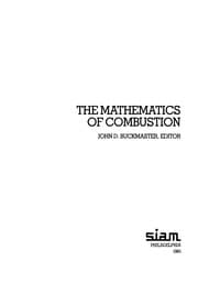 Tapa de The Mathematics of combustion