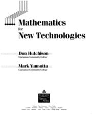 Tapa de Mathematics for new technologies