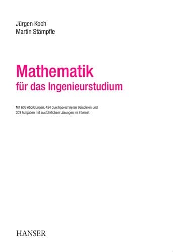 Tapa de Mathematik für das Ingenieurstudium