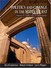Tapa de Politics and change in the Middle East