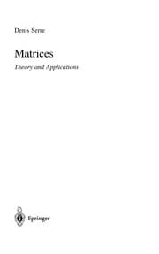 Tapa de Matrices