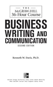 Tapa de The McGraw-Hill 36-hour course