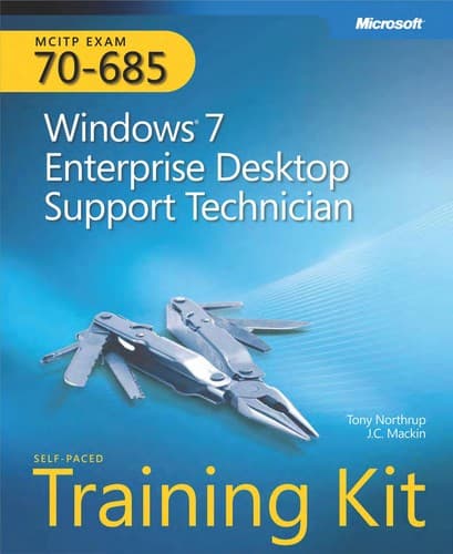 Tapa de MCITP self-paced training kit (exam 70-685)