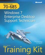 Tapa de MCITP self-paced training kit (exam 70-685)