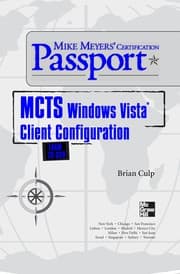 Tapa de MCTS Windows Vista client configuration