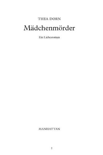 Tapa de Mädchenmörder
