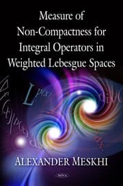 Tapa de Measure of non-compactness for integral operators in weighted Lebesgue spaces