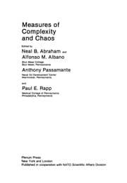 Tapa de Measures of Complexity and Chaos