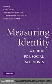 Tapa de Measuring identity
